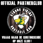 Strong Viking Obstacle Run Official Partner logo black